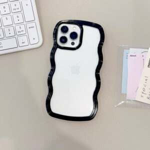 Flow Edge Transparent Case For Apple iphone 15 Series