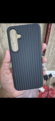 Black Weave Case for Samsung Phone Series photo review