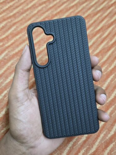 Black Weave Case for Samsung Phone Series photo review