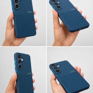 Navy Fusion  Camera Protection Case For Samsung phone Series Box Packing (Inside Microfiber)