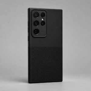 Classic Grip Silicone Case For Samsung phone Series (Inside Microfiber)