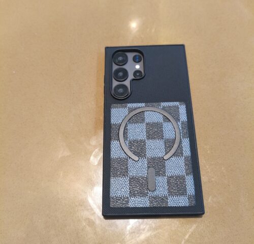 BlackCheck Mag Case For Samsung phone Series (Inside Microfiber) photo review